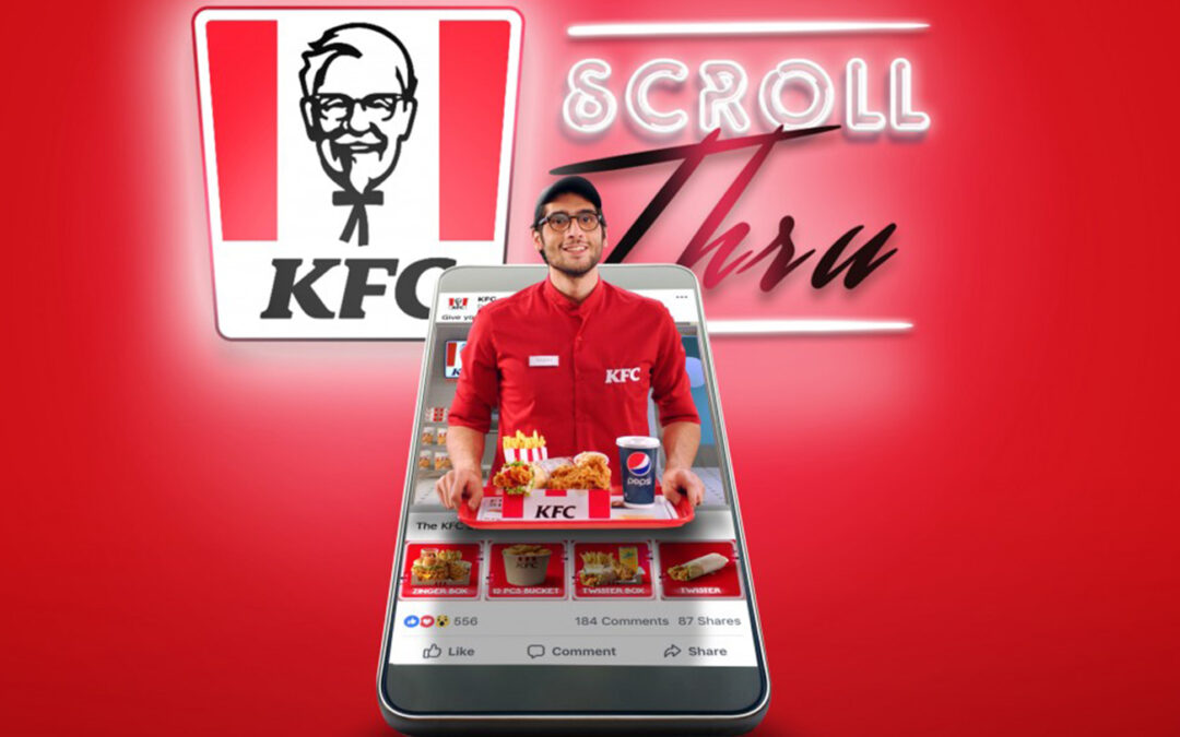 スクロール広告でオンラインオーダー完了。デジタル世代へアプローチを行うKFC中東